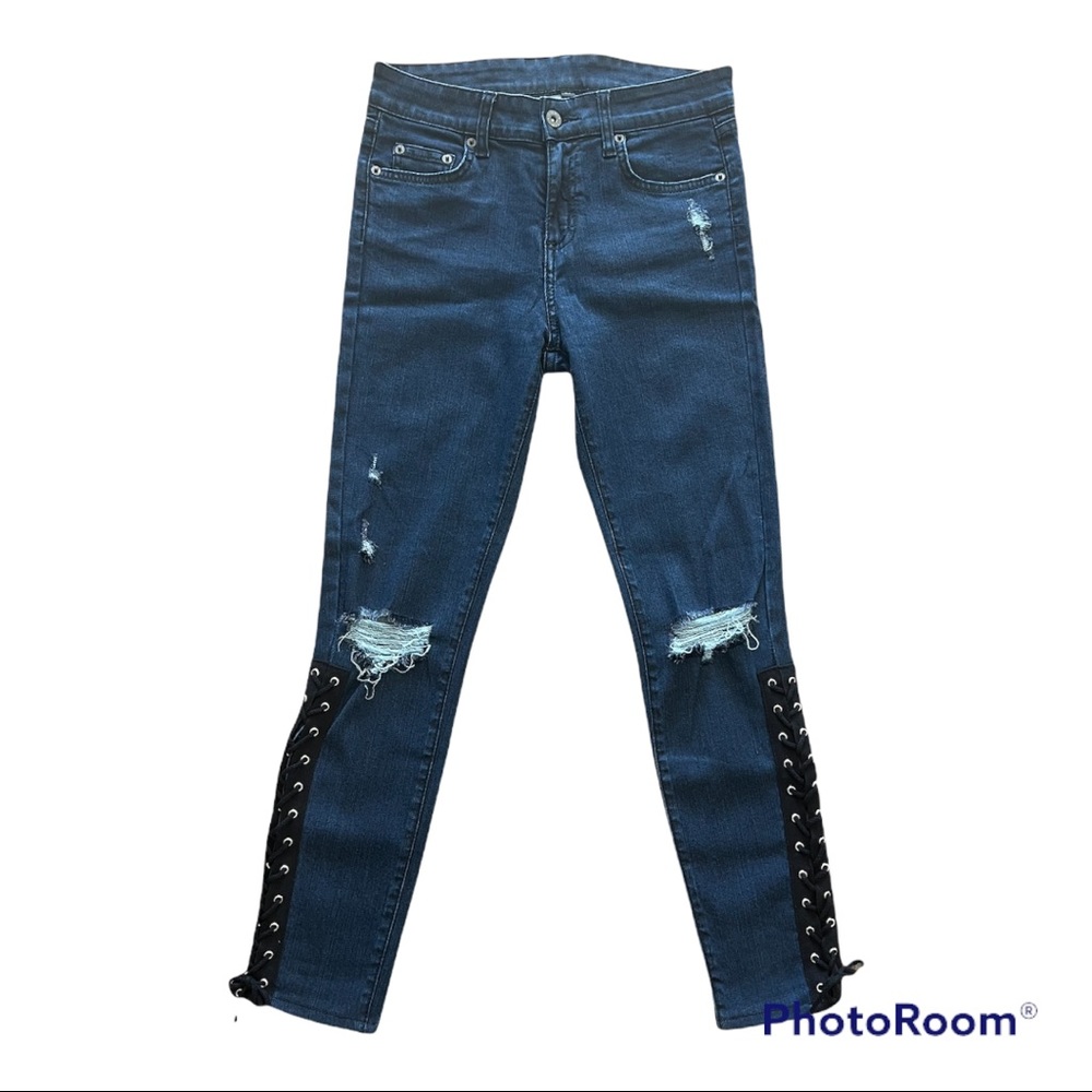 Lace up CARMAR Jean Size 27